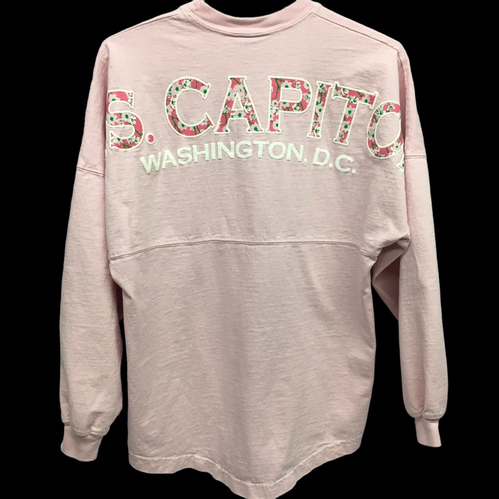 Spirit Jersey Pink U.S. Capitol Washington D.C. Misses size XS - Picture 2 of 8